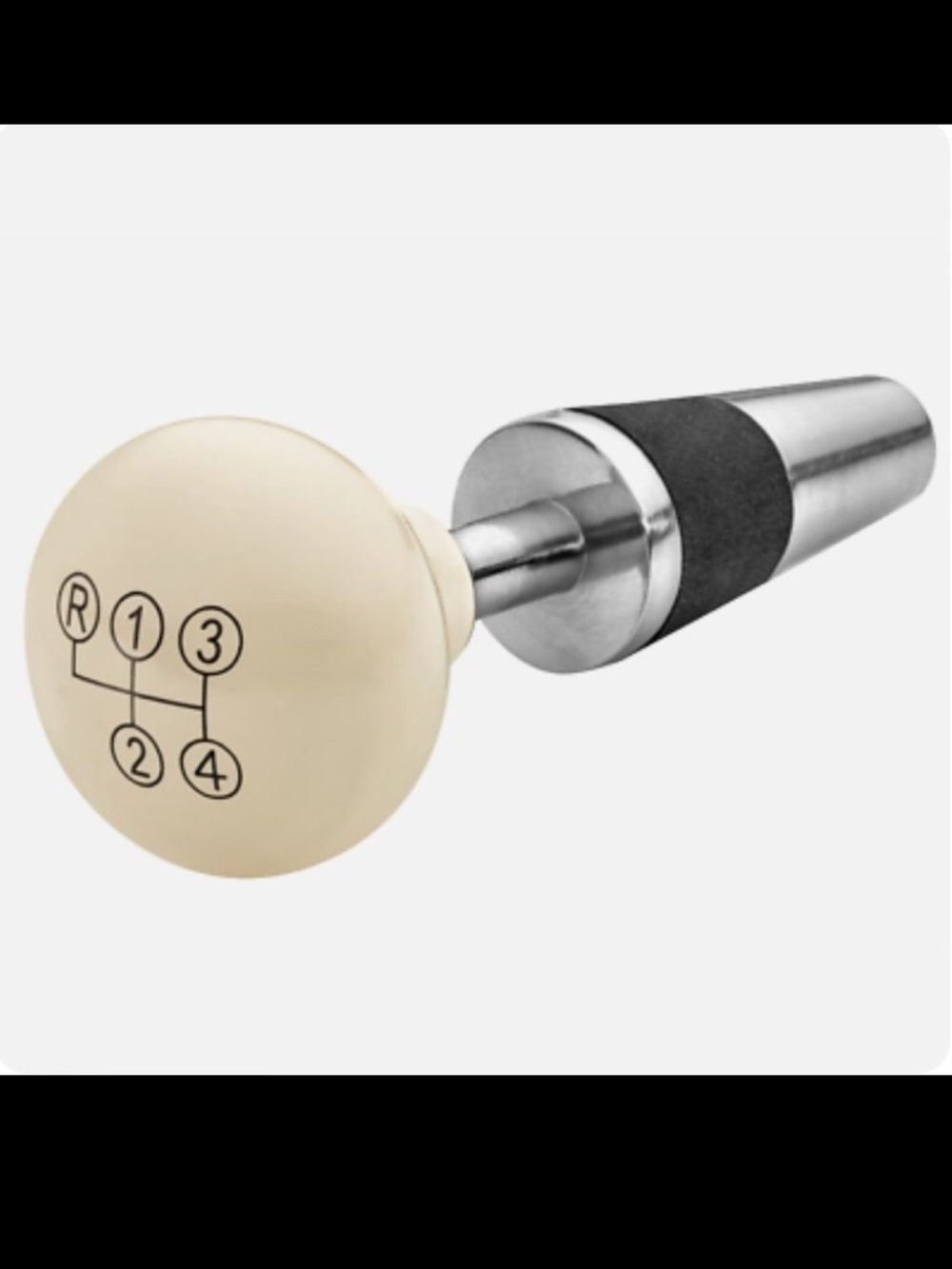 Mercedes-Benz Wine Stopper Bottle Cap Gear Shift Knob Cream 300SL